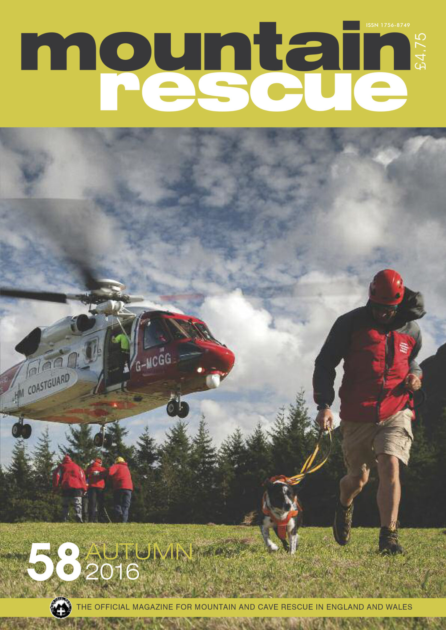 Issue 58 Mountain Rescue Autumn 2016 Mountain Rescue England And Wales   Issue58Autumn2016FC 1448x2048 